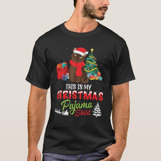 Burmese Kat-Weihnachten Kostüm hier ist mein Chris T-Shirt (Vorderseite)