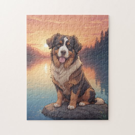 Burmese Mountain Dog Puzzle (Vertikal)