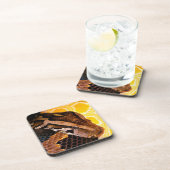 Burmese Python Snake Getränkeuntersetzer (Rechte Seite)