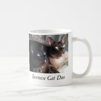BurmeseDuo_18, birmanische Katzen-Duo Kaffeetasse