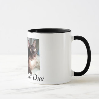 BurmeseDuo_18, birmanische Katzen-Duo Tasse