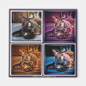 Burmesen kubisch magnet (Vorne)