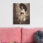 Burmesen Leinwanddruck (Insitu (Wohnzimmer))