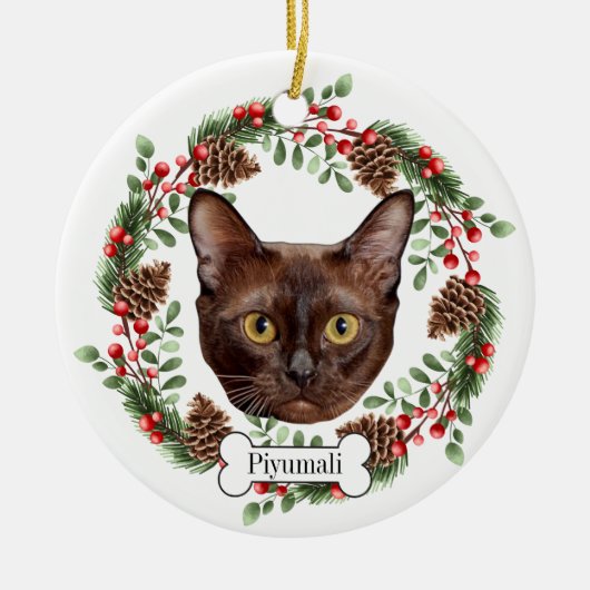 burmesisch keramik ornament (Vorne)