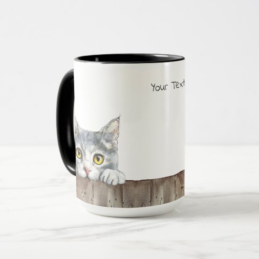 Burmilla Cat Tasse (Vorderseite Links)