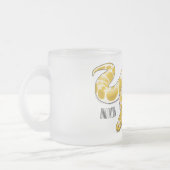 Burmische Python Schlange Cartoon Abbildung Mattglastasse (Links)