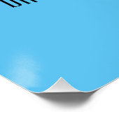 Burmische Python Schlange Cartoon Abbildung Poster (Ecke)