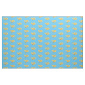 Burmische Python Schlange Cartoon Abbildung Stoff (Fat Quarter (45,7 x 55,9 cm))