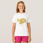 Burmische Python Schlange Cartoon Abbildung T-Shirt (Vorne ganz)