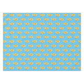 Burmische Python Schlange Cartoon Abbildung Tischdecke (Vorderseite (Horizontal))