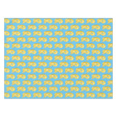 Burmische Python Schlange Cartoon Abbildung Tischdecke (Vorderseite (Horizontal))