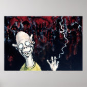 "BURN BABY BURN" POSTER (Vorne)