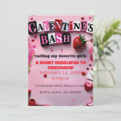 Burn Book Galentine's Day Einladung (Stehend Vorderseite)