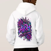 Burn Bright Break Rules - ARH Logo Hoodie (Rückseite)