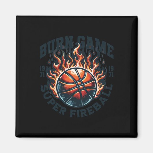 Burn Game Super Fireball Magnet (Vorne)