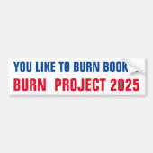 BURN-PROJEKT 2025 AUTOAUFKLEBER (Vorne)