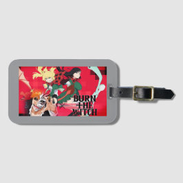 Burn the Witch Tote Bag – Spooky Halloween Accesso Gepäckanhänger
