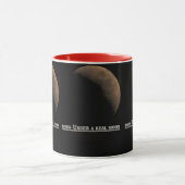Burn Under a Real Moon Mug Tasse (Zentrum)