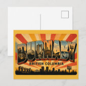 Burnaby BC Central City Postkarte (Vorne/Hinten)