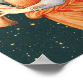 Burne-Jones Angel spielen Cardstock Poster (Ecke)