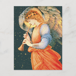 Burne-Jones Angel spielt Flageolet CC1130 Postkarte