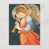 Burne-Jones Angel spielt Flageolet CC1130 Postkarte (Vorderseite)