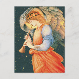 Burne-Jones Angel spielt Flageolet CC1130 Postkarte
