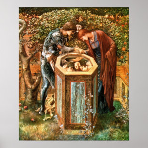 Burne-Jones - Baleful Heads 1885 Poster
