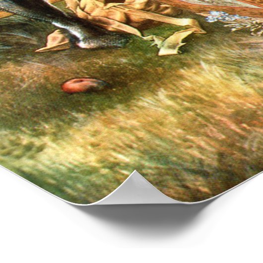 Burne-Jones - Baleful Heads 1885 Poster (Ecke)