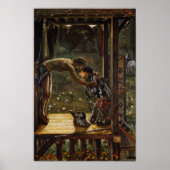 Burne-Jones - barmherziger Ritter Poster (Vorne)
