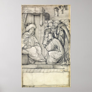 Burne-Jones - Chaucer' Mann der Gesetze Poster