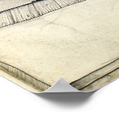 Burne-Jones - Chaucer' Mann der Gesetze Poster (Ecke)