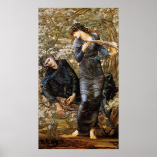 Burne-Jones - Die Verführung Merlins (Merlin, Vivi Poster