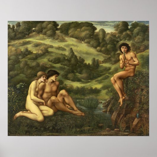 Burne-Jones - Garten Pan Poster (Vorne)