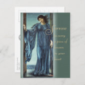 Burne-Jones Night CC0562 Comforting words Postcard Postkarte (Vorne/Hinten)