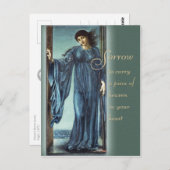Burne-Jones Night CC0562 Comforting words Postcard Postkarte (Vorne/Hinten)