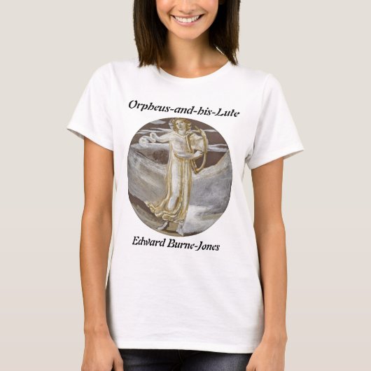 Burne-Jones Orpheus und seine Lute Personalizable T-Shirt (Vorderseite)