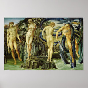 Burne-Jones - Perseus und Andromeda Poster