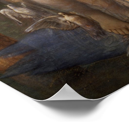 Burne-Jones - Pygmalion und Godhead Poster (Ecke)