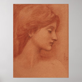 Burne-Jones-Studie CC0009 Poster