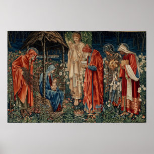 Burne-Jones - Verehrung von Magi Poster