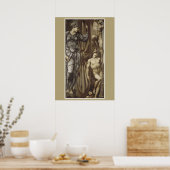 Burne-Jones Wheel of Fortune CC0183 Poster (Küche)