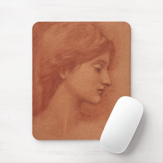 Burne-Jones Zeichnend CC0163 Mousepad (Mit Mouse)