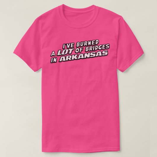 Burned Bridges in Ark TShirt (Design vorne)
