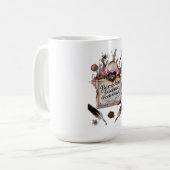 Burned the Evidence (Feels Great) T-Shirt | Burnt Kaffeetasse (Vorderseite Links)