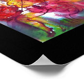 BURNEN DES CARNIVAL / Venezianische Maskentanz Poster (Ecke)