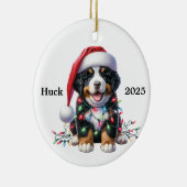 Burnese Mountain Dog Xmas Keramik Ornament (Rechts)