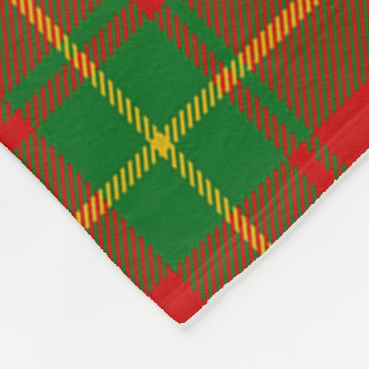 Burnett Ancient Kariert Fleecedecke (Ecke)