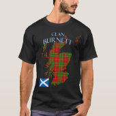 Burnett Scottish Clan Tartan Scotland T-Shirt (Vorderseite)
