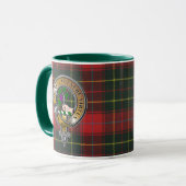 Burnett Tartan & Abzeichen Tasse (Vorderseite Links)
